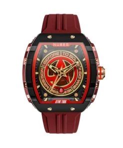 NUBEO WATCH STAR TREK STARFLEET AUTOMATIC DANGER RED
