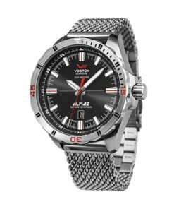 VOSTOK-EUROPE BLACK STEEL ALMAZ
