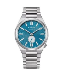 CITIZEN WATCH TSUYOSA BLUE TITANIUM SMALL SECOND AUTOMATIC
