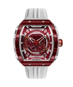 NUBEO WATCH MAGELLAN 24H AUTOMATIC CRIMSON ROSE