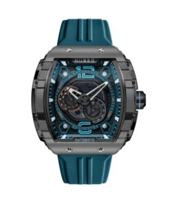 NUBEO WATCH MAGELLAN 24H AUTOMATIC RETRO BLUE