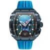NUBEO WATCH STAR TREK ENTREPRISE D CHRONOGRAPH QUARTZ BLUE