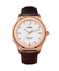 NAPPEY RENAISSANCE ROSE GOLD AND WHITE