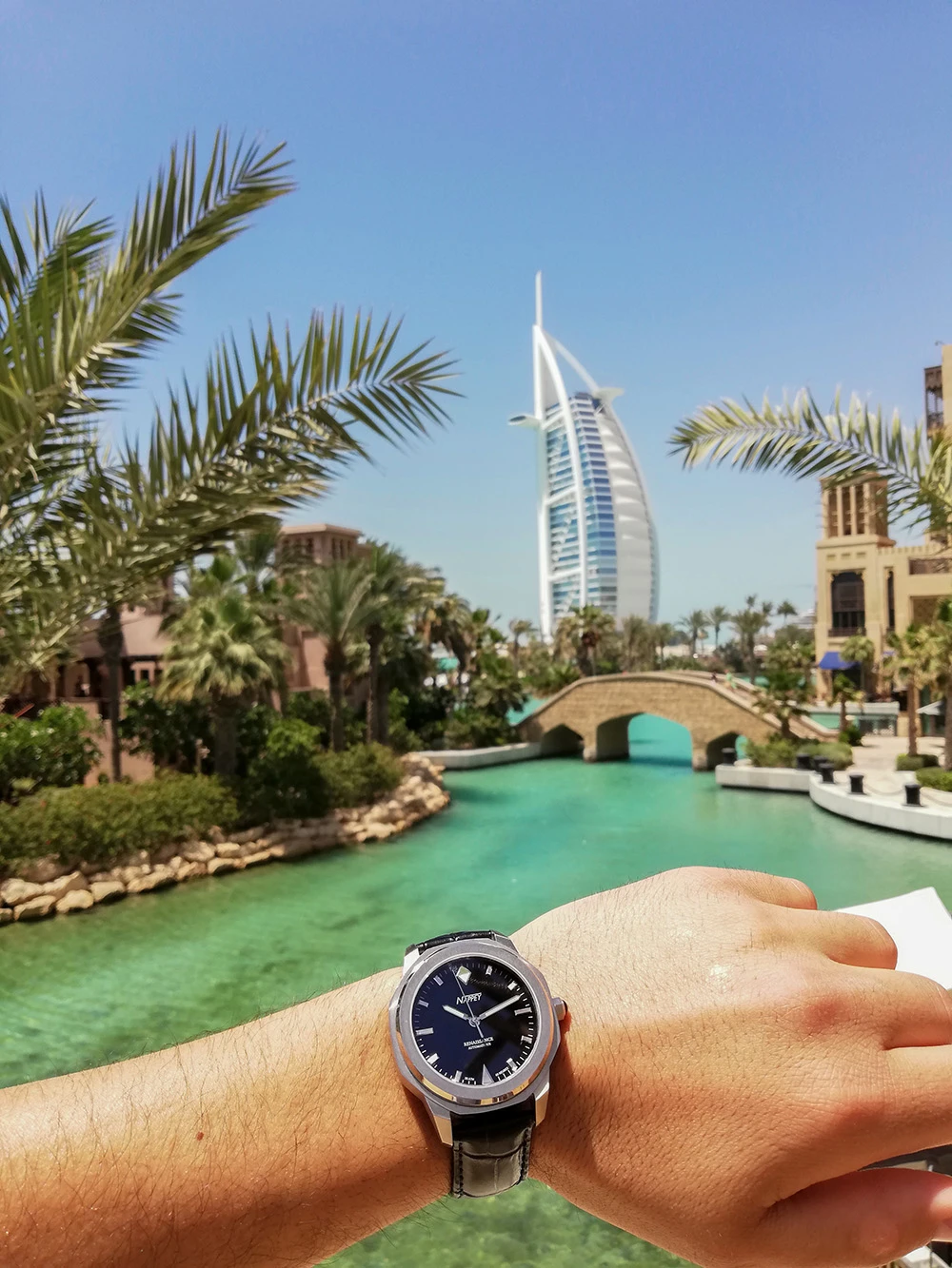 NAPPEY RENAISSANCE STEEL AND BLACK MILANESE – Image 7