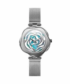 CIGADESIGN WATCH R-SERIES DANISH ROSE QUARTZ MILANESE