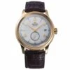 ORIENT WATCH BAMBINO SMALL SECOND GOLD BROWN