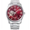 ORIENT WATCH CONTEMPORARY OPEN HEART RED