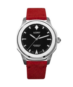 NAPPEY RENAISSANCE STEEL AND BLACK SUEDE