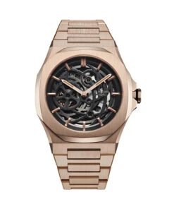 D1 MILANO SKELETON ROSE GOLD