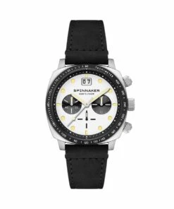 SPINNAKER WATCH HULL CHRONOGRAPH PANDA WHITE