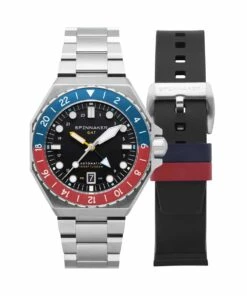 SPINNAKER DUMAS GMT AUTOMATIC COBALT CRIMSON