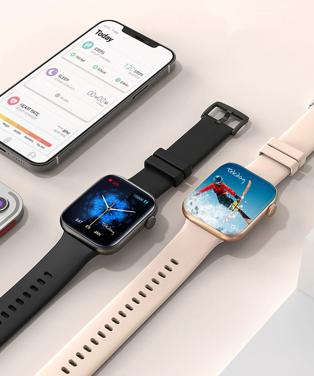 TEKDAY CONNECTED WATCH BLUE – Image 2