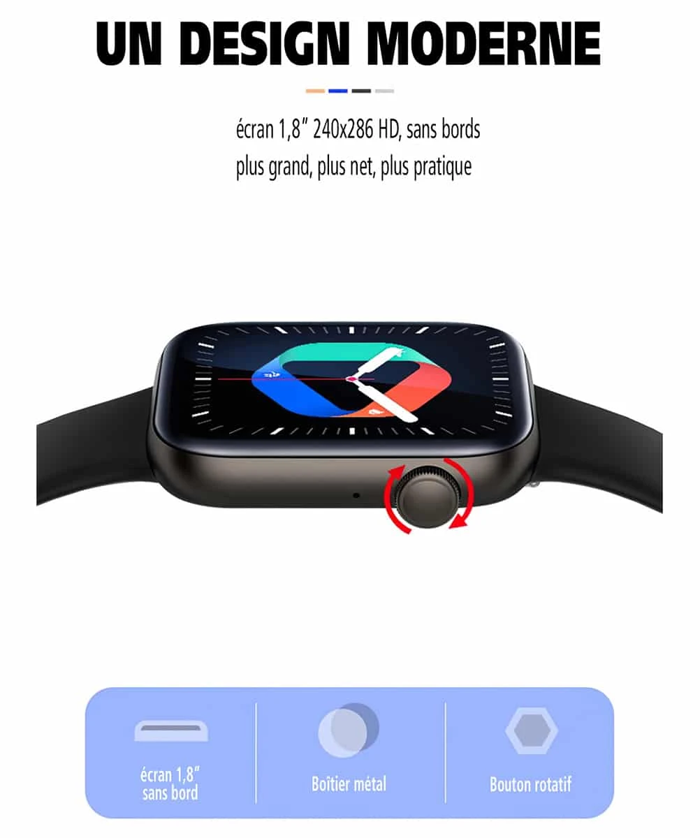 TEKDAY CONNECTED WATCH BLUE – Image 3