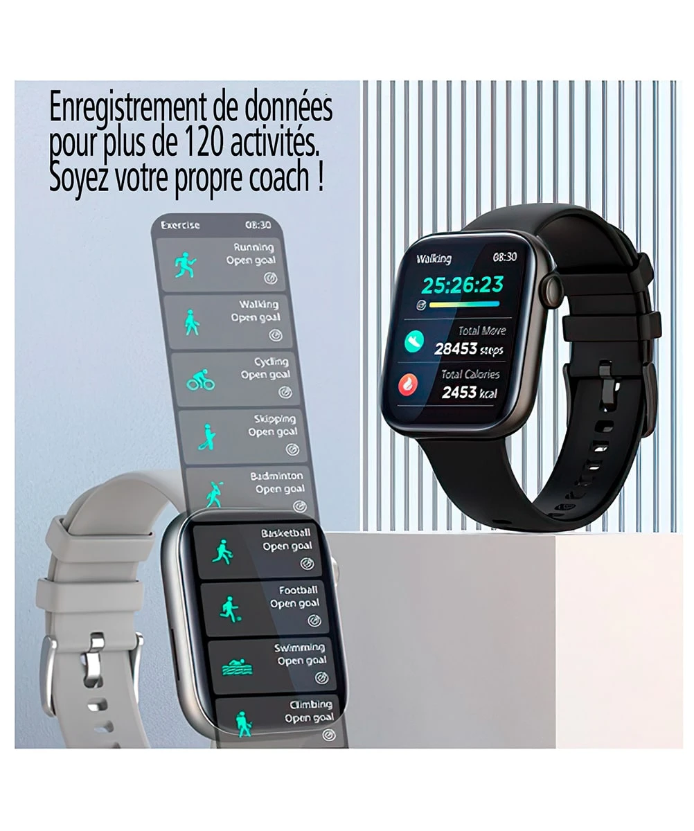 TEKDAY CONNECTED WATCH BLUE – Image 4