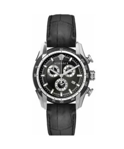 VERSACE BLACK DIAL CHRONOGRAPH