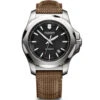VICTORINOX I.N.O.X BLACK MECHANICAL LEATHER
