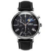 ZEPPELIN LZ120 ROME MOON PHASE BLACK WATCH