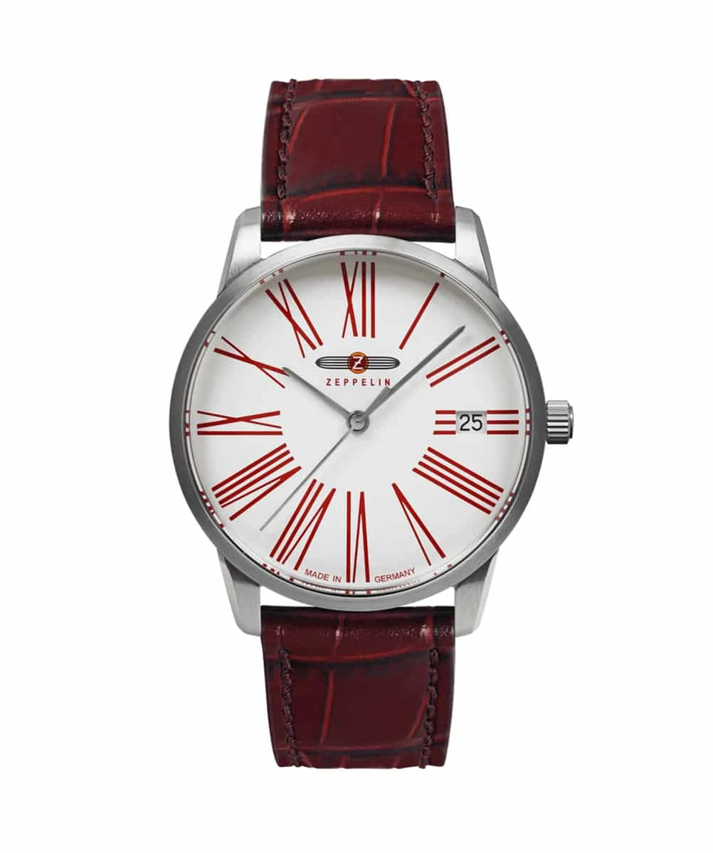 ZEPPELIN FLATINE LADIES RED QUARTZ