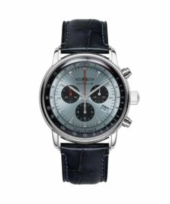 ZEPPELIN LZ14 MARINE CHRONOGRAPH BLUE LEATHER