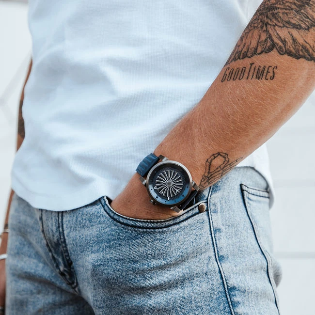 ZINVO BLADE ALPHA ANALOGUE BLUE – Image 9