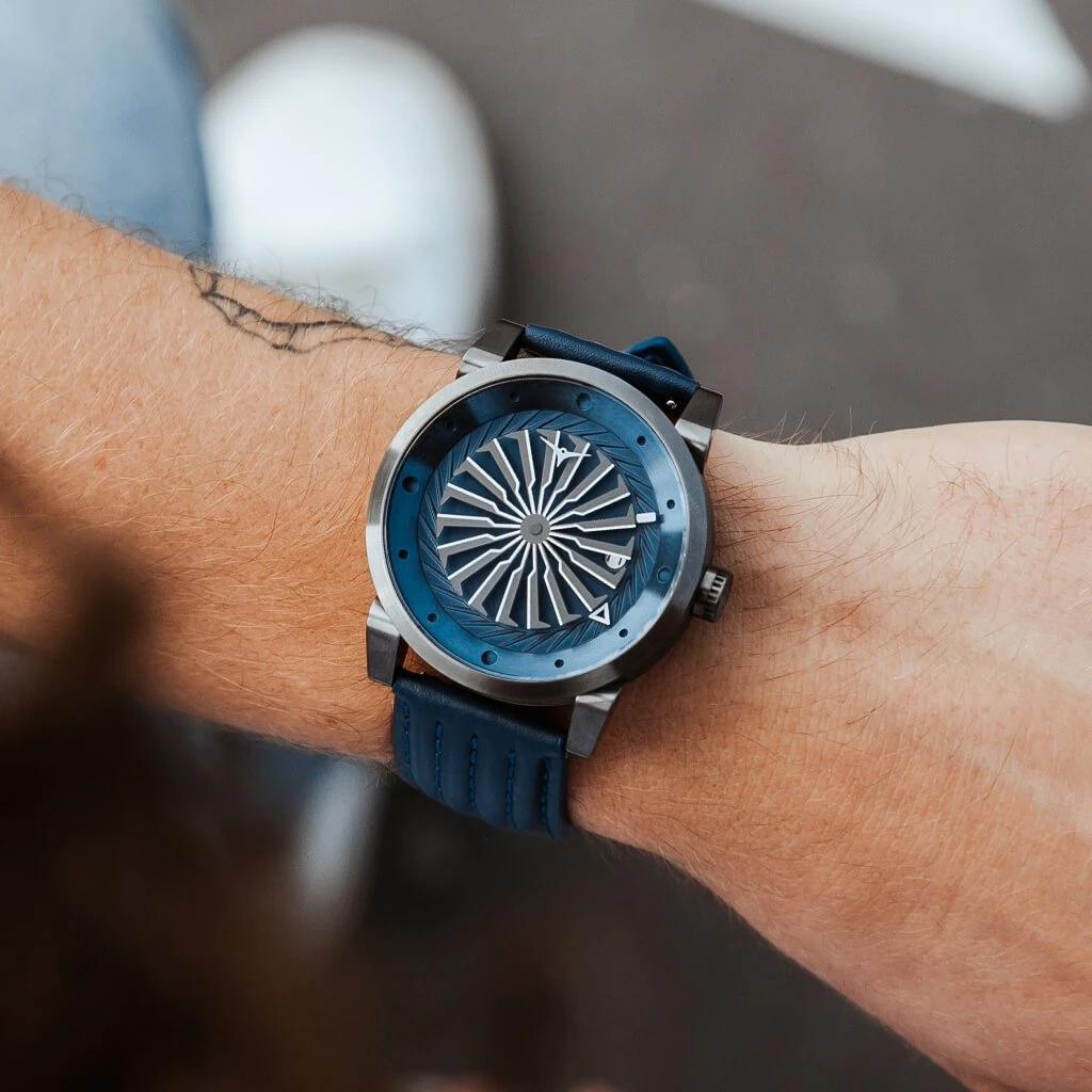ZINVO BLADE ALPHA ANALOGUE BLUE – Image 3