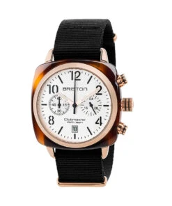 BRISTON CLUBMASTER CLASSIC ACETATE GOLD BLACK