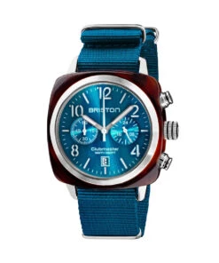 BRISTON CLUBMASTER CLASSIC ACETATE GOLD BLUE