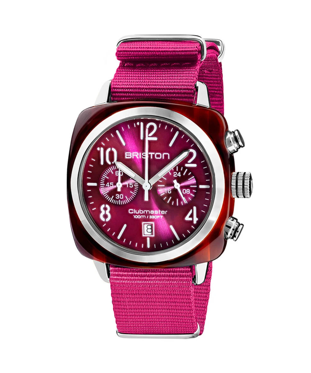 BRISTON CLUBMASTER CLASSIC ACETATE ROSE