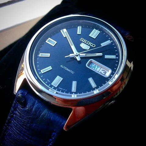 SEIKO 5 GENT BLUE – Image 7
